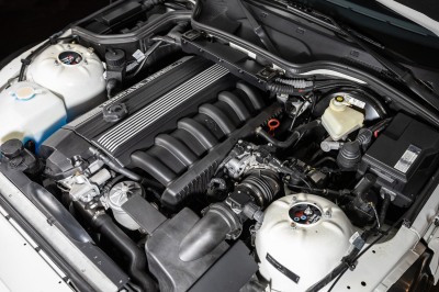 1999 BMW M Coupe in Alpine White 3 over Dark Gray & Black Nappa