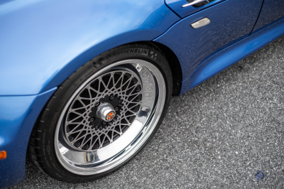 1999 BMW M Coupe in Estoril Blue Metallic over Estoril Blue & Black Nappa