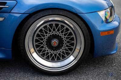 1999 BMW M Coupe in Estoril Blue Metallic over Estoril Blue & Black Nappa