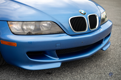 1999 BMW M Coupe in Estoril Blue Metallic over Estoril Blue & Black Nappa