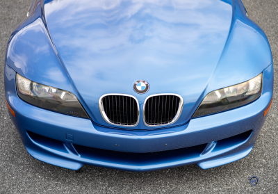 1999 BMW M Coupe in Estoril Blue Metallic over Estoril Blue & Black Nappa