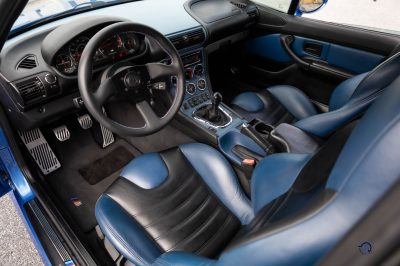 1999 BMW M Coupe in Estoril Blue Metallic over Estoril Blue & Black Nappa