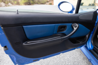 1999 BMW M Coupe in Estoril Blue Metallic over Estoril Blue & Black Nappa