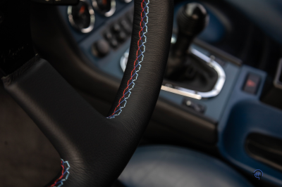 1999 BMW M Coupe in Estoril Blue Metallic over Estoril Blue & Black Nappa