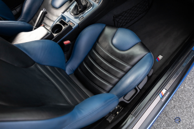 1999 BMW M Coupe in Estoril Blue Metallic over Estoril Blue & Black Nappa