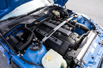 1999 BMW M Coupe in Estoril Blue Metallic over Estoril Blue & Black Nappa