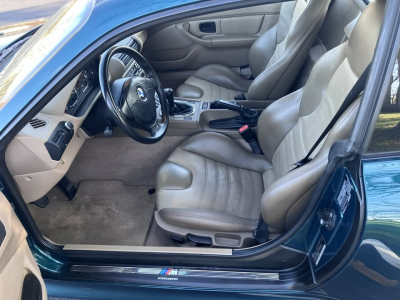 1999 BMW M Coupe in Boston Green Metallic over Dark Beige Oregon