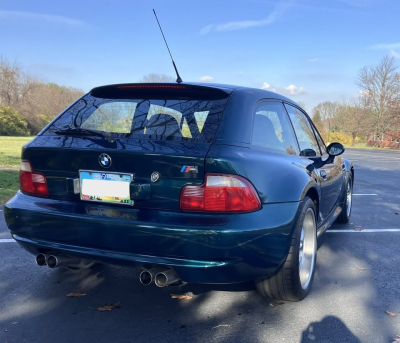 1999 BMW M Coupe in Boston Green Metallic over Dark Beige Oregon