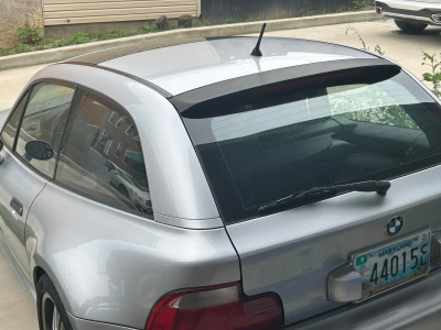 1999 BMW M Coupe in Arctic Silver Metallic over Dark Gray & Black Nappa