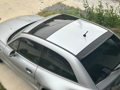 1999 BMW M Coupe in Arctic Silver Metallic over Dark Gray & Black Nappa