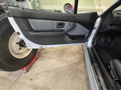 1999 BMW M Coupe in Arctic Silver Metallic over Dark Gray & Black Nappa