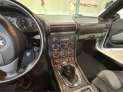1999 BMW M Coupe in Arctic Silver Metallic over Dark Gray & Black Nappa