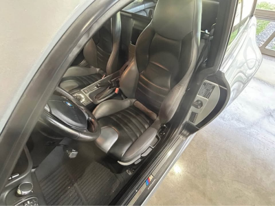 1999 BMW M Coupe in Arctic Silver Metallic over Dark Gray & Black Nappa