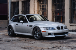 1999 BMW M Coupe in Arctic Silver Metallic over Dark Gray & Black Nappa