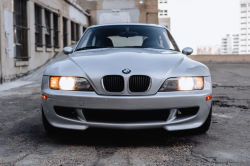 1999 BMW M Coupe in Arctic Silver Metallic over Dark Gray & Black Nappa
