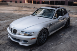 1999 BMW M Coupe in Arctic Silver Metallic over Dark Gray & Black Nappa