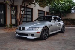 1999 BMW M Coupe in Arctic Silver Metallic over Dark Gray & Black Nappa