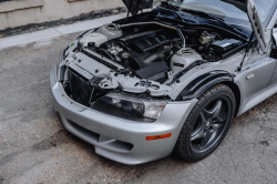 1999 BMW M Coupe in Arctic Silver Metallic over Dark Gray & Black Nappa