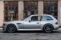 1999 BMW M Coupe in Arctic Silver Metallic over Dark Gray & Black Nappa
