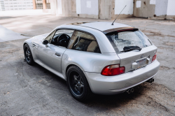 1999 BMW M Coupe in Arctic Silver Metallic over Dark Gray & Black Nappa
