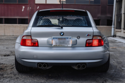 1999 BMW M Coupe in Arctic Silver Metallic over Dark Gray & Black Nappa