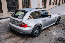 1999 BMW M Coupe in Arctic Silver Metallic over Dark Gray & Black Nappa