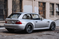 1999 BMW M Coupe in Arctic Silver Metallic over Dark Gray & Black Nappa