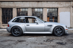 1999 BMW M Coupe in Arctic Silver Metallic over Dark Gray & Black Nappa
