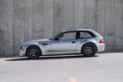 1999 BMW M Coupe in Arctic Silver Metallic over Dark Gray & Black Nappa