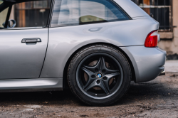 1999 BMW M Coupe in Arctic Silver Metallic over Dark Gray & Black Nappa