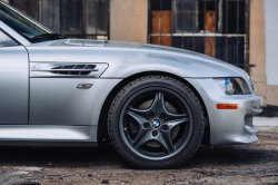 1999 BMW M Coupe in Arctic Silver Metallic over Dark Gray & Black Nappa