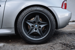 1999 BMW M Coupe in Arctic Silver Metallic over Dark Gray & Black Nappa