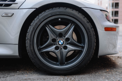 1999 BMW M Coupe in Arctic Silver Metallic over Dark Gray & Black Nappa