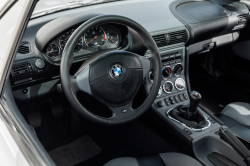 1999 BMW M Coupe in Arctic Silver Metallic over Dark Gray & Black Nappa