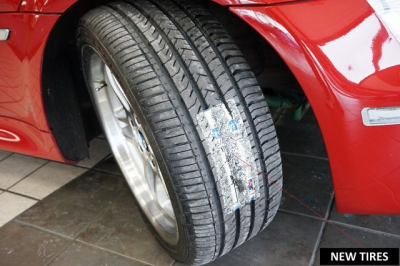 1999 BMW M Coupe in Imola Red 2 over Imola Red & Black Nappa