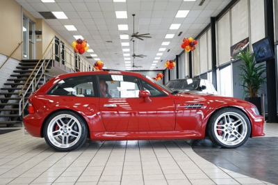 1999 BMW M Coupe in Imola Red 2 over Imola Red & Black Nappa