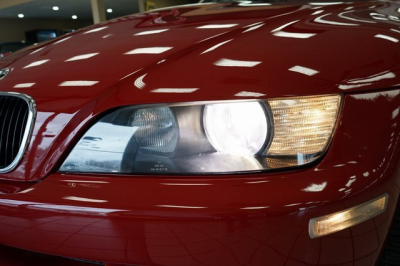1999 BMW M Coupe in Imola Red 2 over Imola Red & Black Nappa