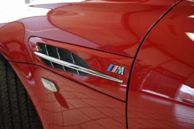 1999 BMW M Coupe in Imola Red 2 over Imola Red & Black Nappa