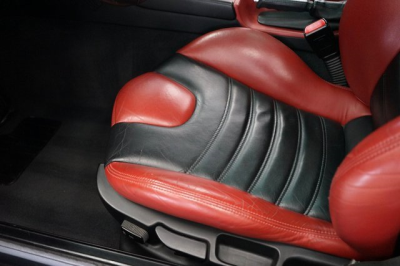 1999 BMW M Coupe in Imola Red 2 over Imola Red & Black Nappa