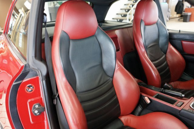 1999 BMW M Coupe in Imola Red 2 over Imola Red & Black Nappa