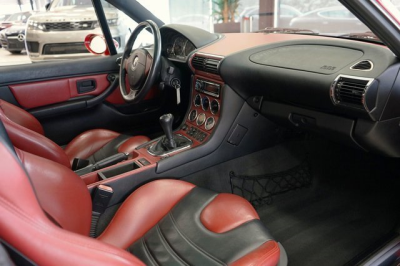 1999 BMW M Coupe in Imola Red 2 over Imola Red & Black Nappa