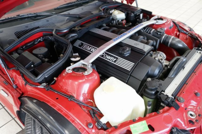 1999 BMW M Coupe in Imola Red 2 over Imola Red & Black Nappa