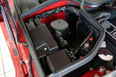 1999 BMW M Coupe in Imola Red 2 over Imola Red & Black Nappa