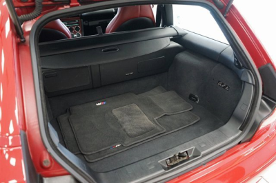 1999 BMW M Coupe in Imola Red 2 over Imola Red & Black Nappa