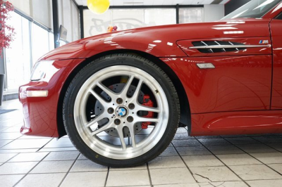 1999 BMW M Coupe in Imola Red 2 over Imola Red & Black Nappa
