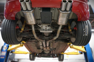 1999 BMW M Coupe in Imola Red 2 over Imola Red & Black Nappa