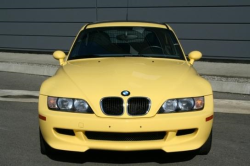 1999 BMW M Coupe in Dakar Yellow 2 over Dark Gray & Black Nappa