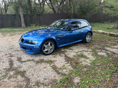 1999 BMW M Coupe in Estoril Blue Metallic over Dark Gray & Black Nappa