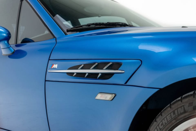 1999 BMW M Coupe in Estoril Blue Metallic over Dark Gray & Black Nappa