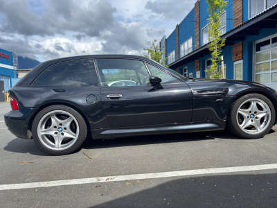 1999 BMW M Coupe in Cosmos Black Metallic over Black Nappa